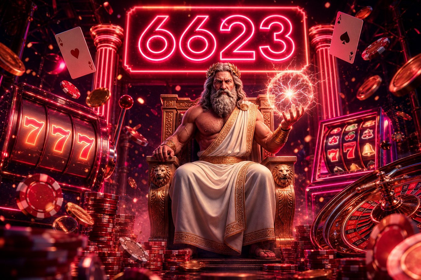 Khu vực ưu đãi tại Fortune Dragon 6623 hiển thị quà đăng ký và thưởng điểm danh